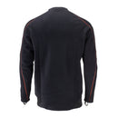 Polar Stretch Mid Layer Top – Herren – Schwarz/Lava