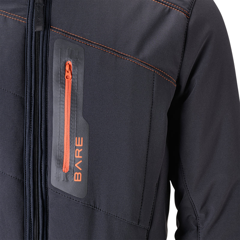 Polar Xtreme Unterwäsche – Ganzkörper – Herren – Schwarz/Lava