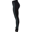 Ultrawarmth Baselayer-Hose – Damen – Schwarz/Aqua