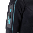 Polar Stretch Mid Layer Top – Damen – Schwarz/Aqua