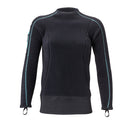 Polar Stretch Mid Layer Top – Damen – Schwarz/Aqua