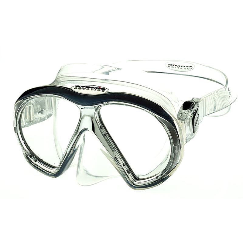 SubFrame – Tauchmaske – Standard-Passform – Transparent/Schwarz