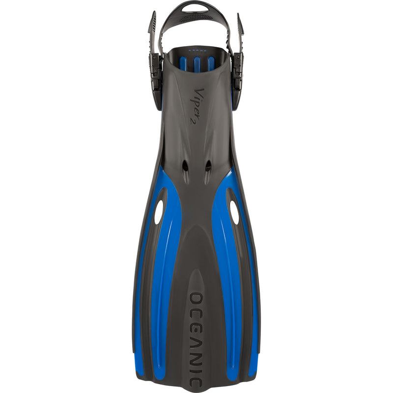 Viper 2 - Open heel - Buitenwatervinnen - Blauw/Zwart