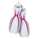 Manta Ray – Wasserflossen für den Außenbereich – Weiß/Rosa