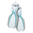 Manta Ray – Wasserflossen für den Außenbereich – Weiß/Seeblau