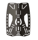 Backplate 2.0 – Aluminium – Schwarz
