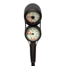 Combo3 Doppelseitig – Manometer 400 bar + Tiefenmesser 70 m + Kompass – Manometer – Erwachsene