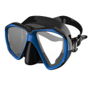 Duo - Tauchmaske - Erwachsene - Schwarz/Blau
