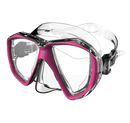 Duo - Taucherbrille - Erwachsene - Transparent/Rosa