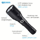 Kaiman - Tauchlampe - LED 4000 - Schwarz