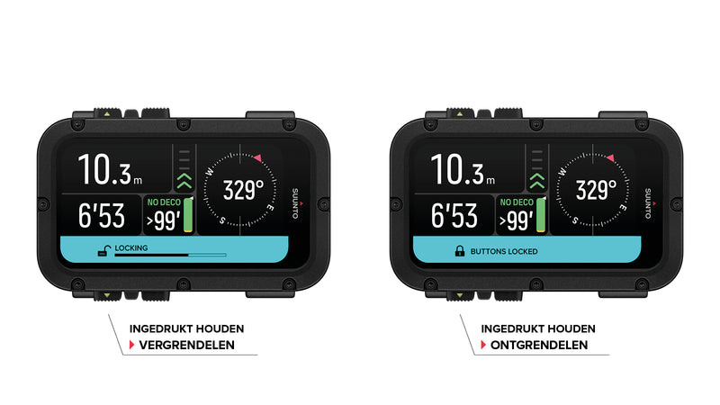 Suunto Nautic met Elastic Textiel strap