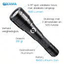 Ray - Tauchlampe - LED 1500 Lumen - Schwarz