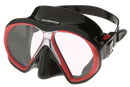 SubFrame - Duikbril - Zwart/Rood