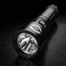 Snake - Tauchlampe - LED 2000 Lumen - Mit Laser - Schwarz