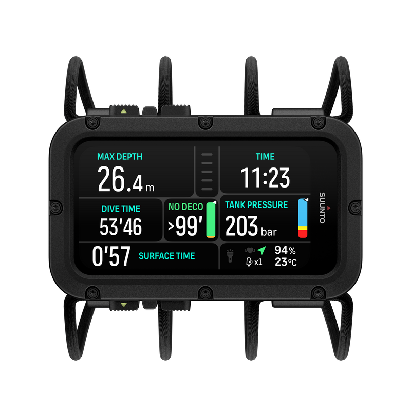 Suunto Nautic met Bungee cord