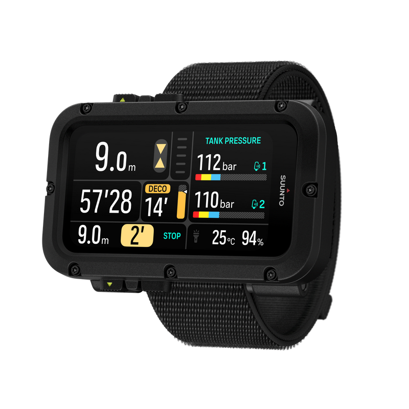 Suunto Nautic met Elastic Textiel strap