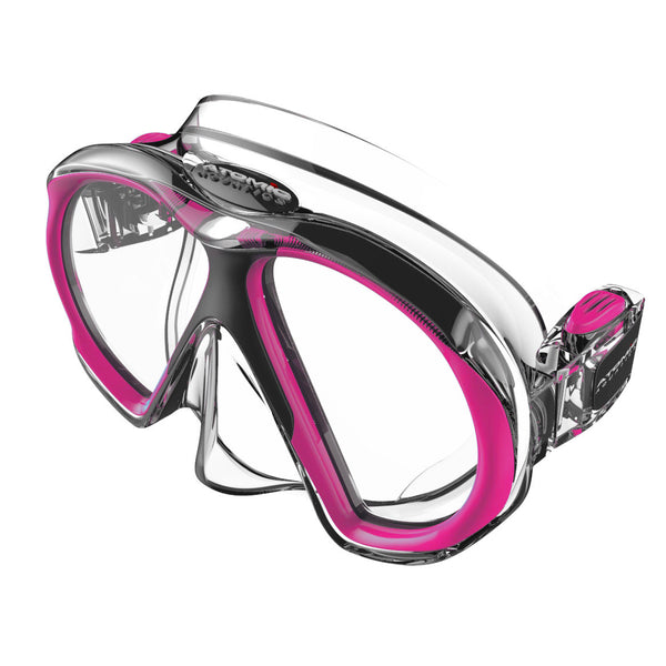 SubFrame - Tauchmaske - Mittlere Passform - Transparent/Rosa