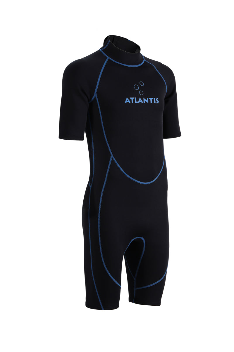 2mm Adventure Shorty - Neoprenanzug - Herren - Schwarz/Blau