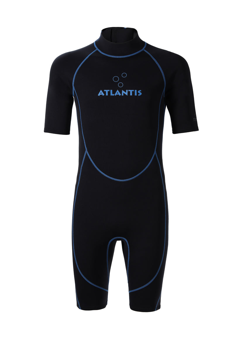 2mm Adventure Shorty - Neoprenanzug - Herren - Schwarz/Blau