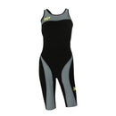 X-Presso – Badeanzug – Damen – Schwarz/Silber