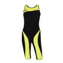 X-Presso – Badeanzug – Damen – Schwarz/Gelb