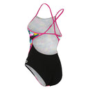 Tempe Racing Back - Badeanzug - Damen - Mehrfarbig/Rosa