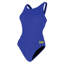 Solid - Badeanzug - Damen - Blau