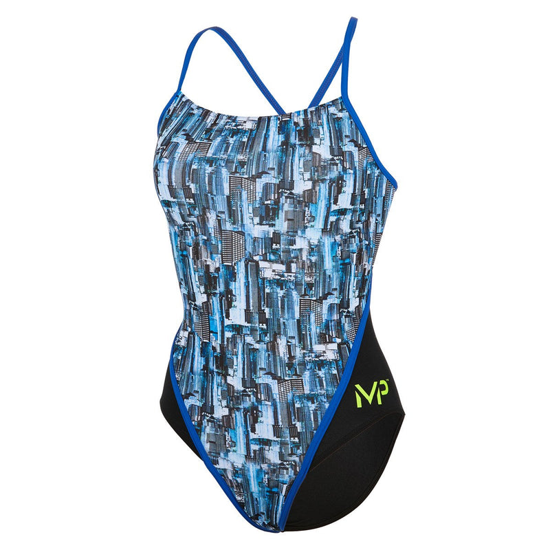City - Badpak - Dames - Multicolor/Zwart