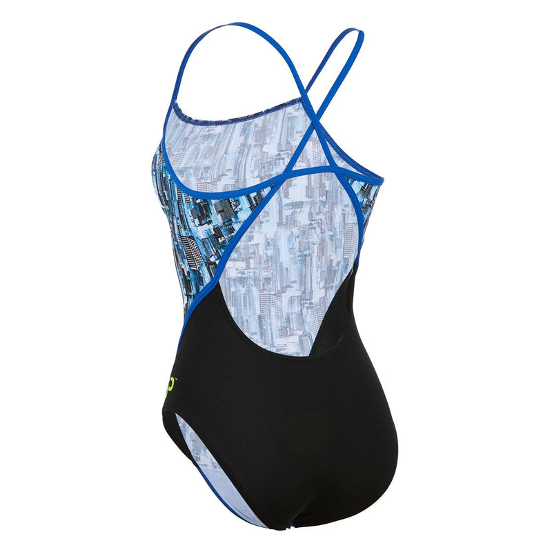 City - Badpak - Dames - Multicolor/Zwart
