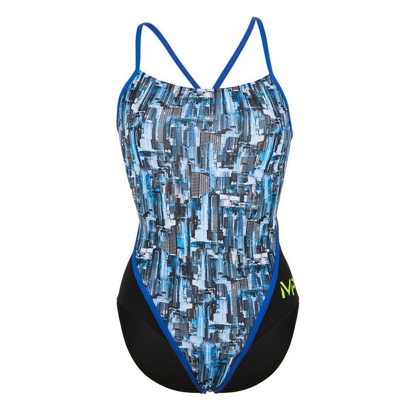 City - Badpak - Dames - Multicolor/Zwart