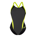 Kalista - Badeanzug - Damen - Schwarz/Gelb