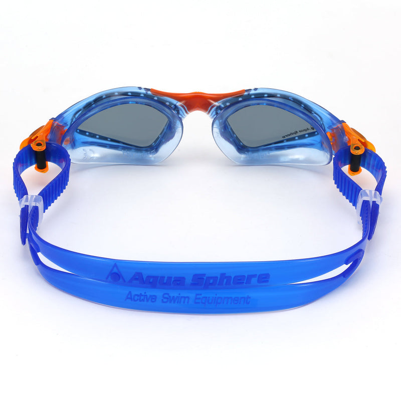 Kayenne Junior - Schwimmbrille - Kinder - Dunkle Linse - Blau/Orange