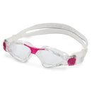 Kayenne Small – Schwimmbrille – Erwachsene – klare Linse – transparent/rosa