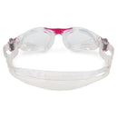 Kayenne Small – Schwimmbrille – Erwachsene – klare Linse – transparent/rosa