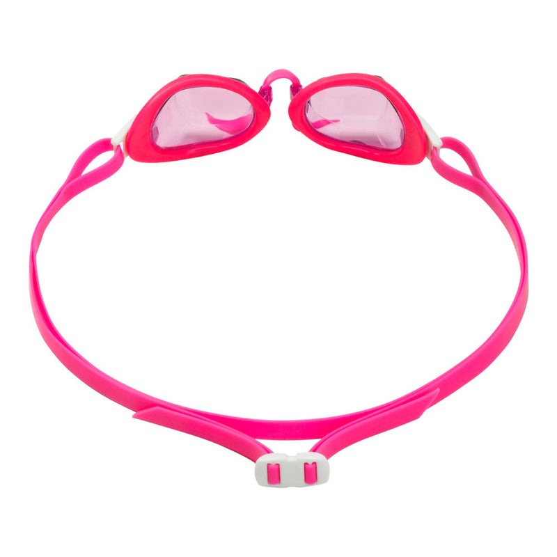Chronos – Schwimmbrille – Erwachsene – rosa Gläser – rosa/weiß