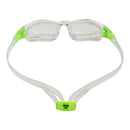 Tiburon Junior - Schwimmbrille - Kinder - Klare Linse - Transparent/Limette