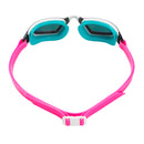 Xceed – Schwimmbrille – Erwachsene – rosa verspiegelte Titanlinse – rosa/türkis