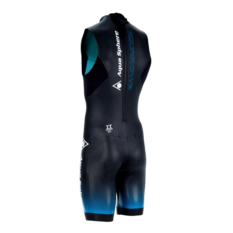 Aquaskin Shorty V3 - Neoprenanzug - Herren - Schwarz