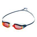 Fastlane – Schwimmbrille – Erwachsene – Rote verspiegelte Titanlinse – Blau/Rot