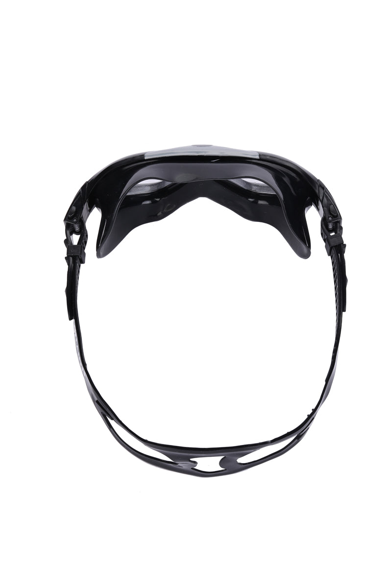 Tetra - Schwimmbrille - Erwachsene - Klare Linse - Schwarz/Grau