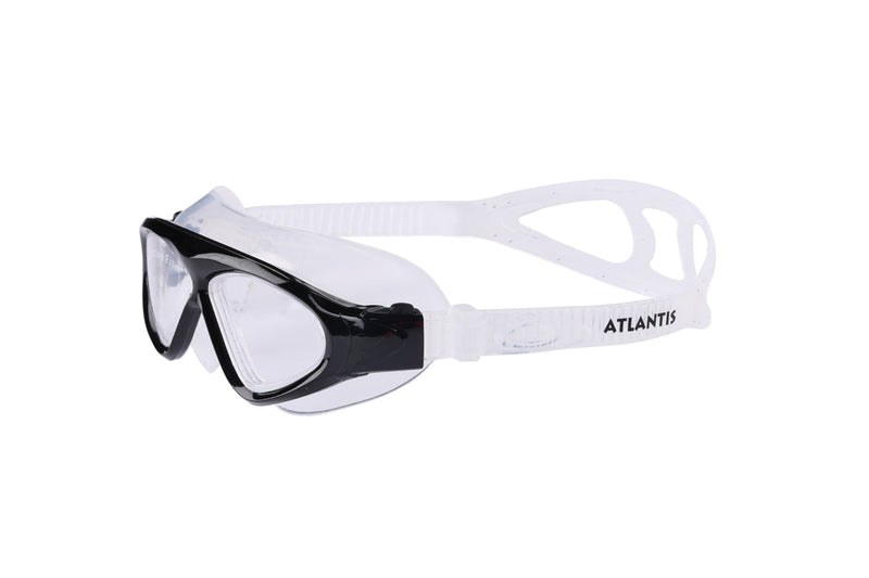 Tetra Junior - Schwimmbrille - Kinder - Klare Linse - Schwarz