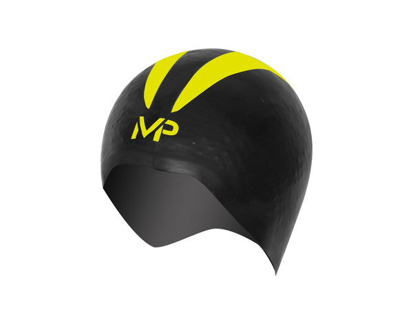 XO Cap - Badekappe - Erwachsene - Schwarz/Gelb