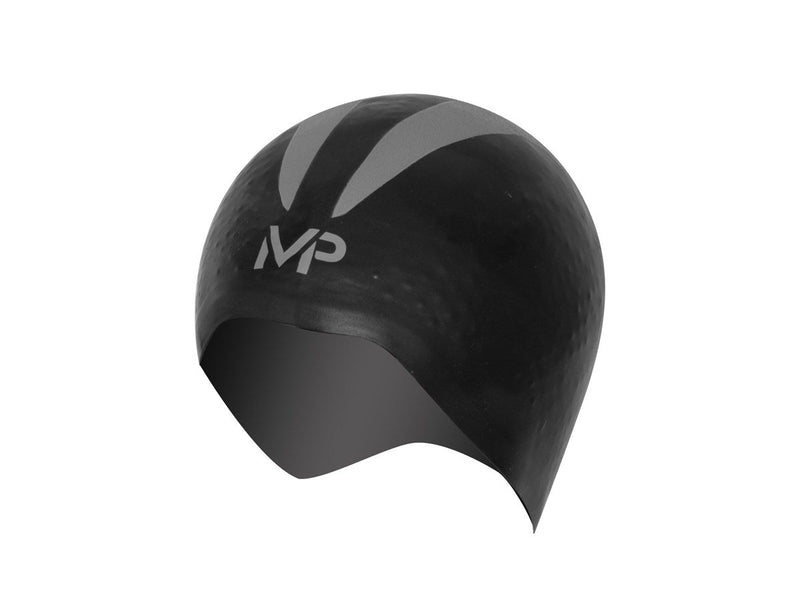 XO Cap - Badekappe - Erwachsene - Schwarz/Silber