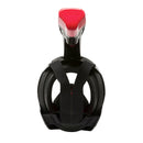 Atlantis 2.0 - Schnorchelmaske - Erwachsene - Schwarz/Rot