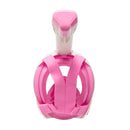 Atlantis 2.0 – Schnorchelmaske – Erwachsene – Weiß/Rosa