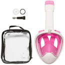 Atlantis 2.0 – Schnorchelmaske – Erwachsene – Weiß/Rosa