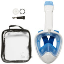 Atlantis 2.0 – Schnorchelmaske – Erwachsene – Weiß/Blau