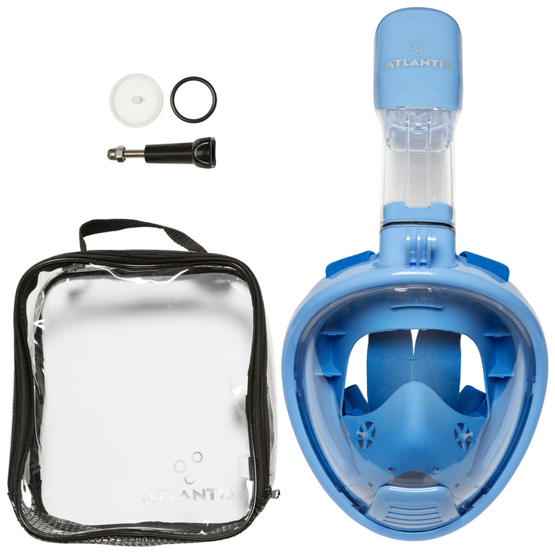 Atlantis 2.0 - Snorkelmasker - Kinderen - Blauw