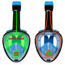 Atlantis - Snorkelmasker - Volwassenen - Zwart/Blauw