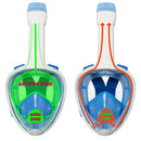 Atlantis - Schnorchelmaske - Erwachsene - Weiß/Blau